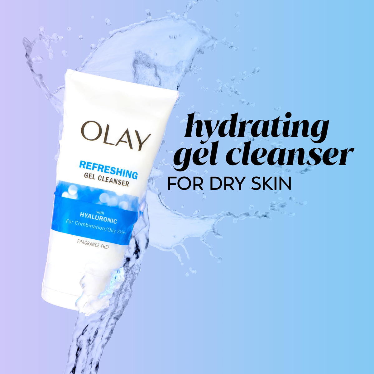 Olay Regenerist Hyaluronic + Peptide 24 Face Wash, Fragrance-Free, 5.0 o