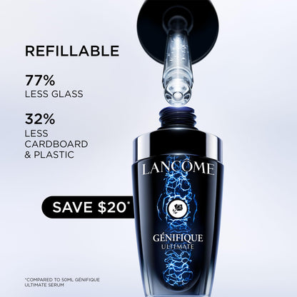 Lancôme Génifique Ultimate Recovery Serum - Anti Aging Face Serum, 1 Fl Oz