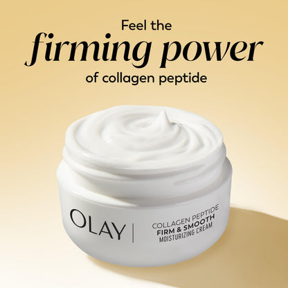 Olay Regenerist Radiance Collagen Peptide Face Moisturizer, Firming and Smoothing Anti Aging Face Cream, Fragrance Free Daily Facial Moisturizer for Hydration, Elasticity, and Wrinkle Appearance, 2 Oz