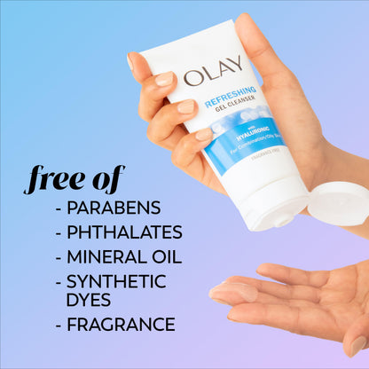 Olay Regenerist Hyaluronic + Peptide 24 Face Wash, Fragrance-Free, 5.0 o