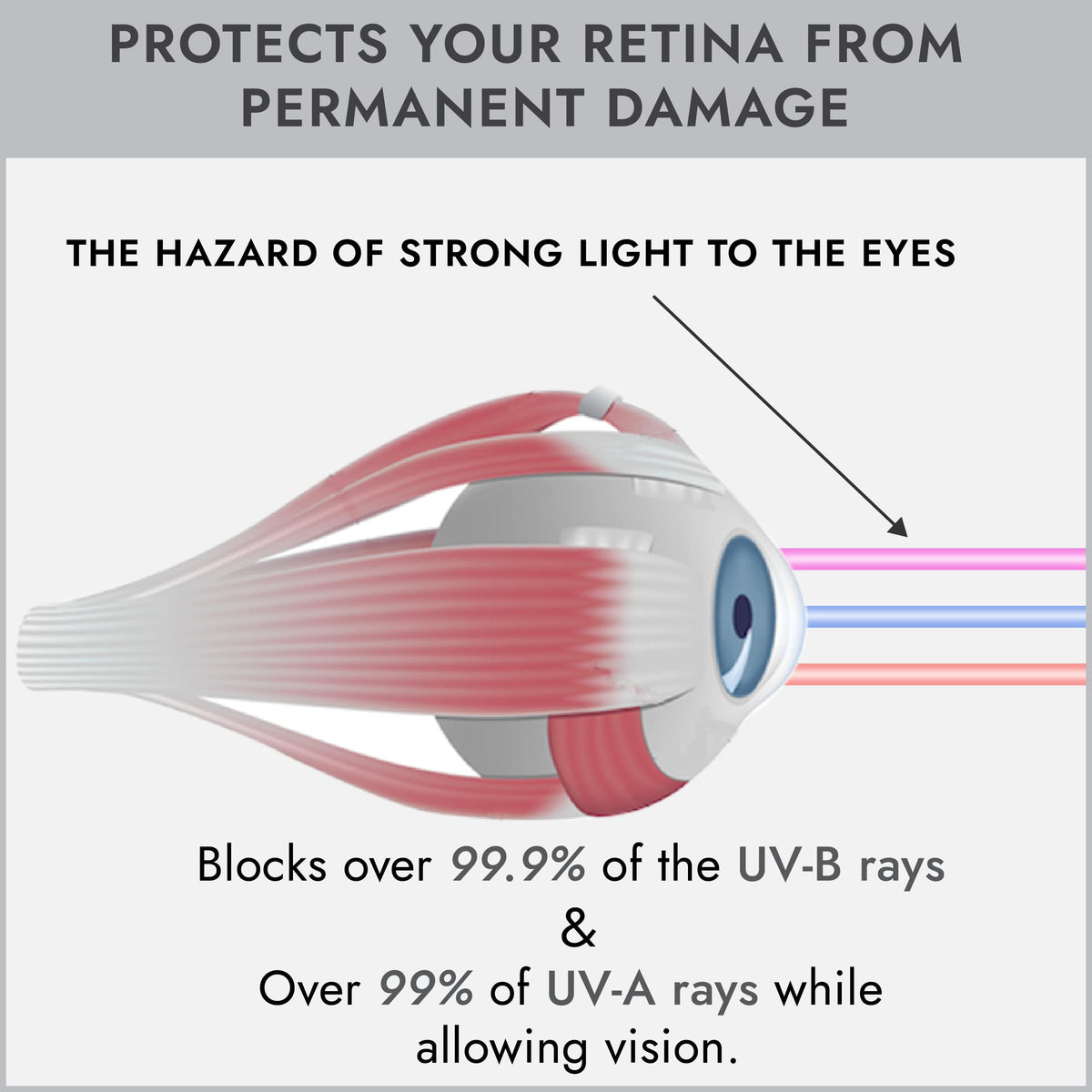 Super Sunnies FDA Compliant Flex UV Red Light Tanning Bed Goggles - Black