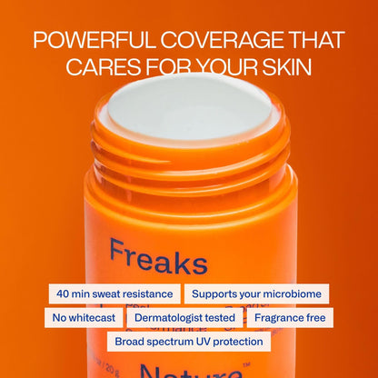 Freaks of Nature Peak Performance Sun Stick SPF 50, Face Sunscreen, 0.7oz