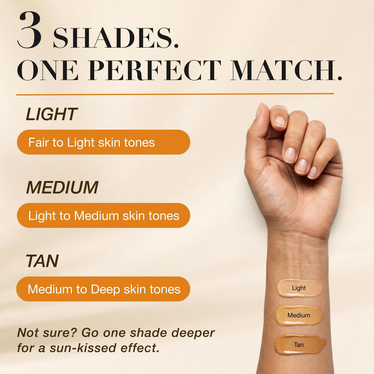 Miracle de Paris Body Coverage Perfector – Tattoo Cover Up Makeup Waterproof, Body Foundation & Leg Makeup, Transfer-Resistant Body Concealer for Legs, Scars & Uneven Skin Tone, 3.38 fl oz, Light