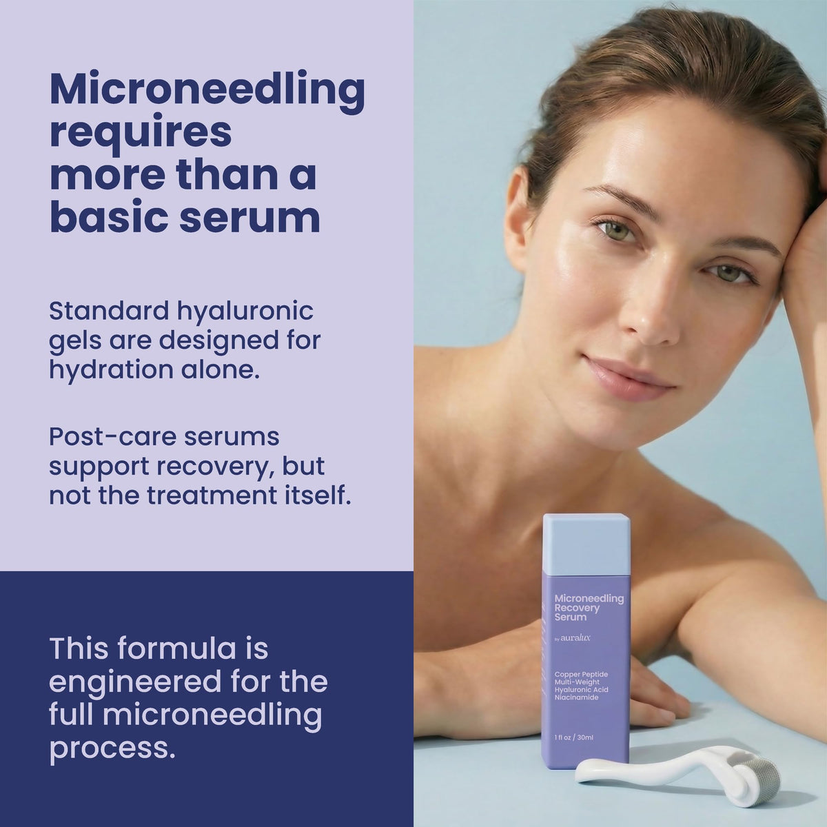 Berkland Microneedling Glide + Recovery Serum - Copper Peptides
