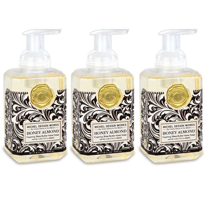 Michel Design Works Honey Almond Foaming Hand Soap with Soap Dispenser
