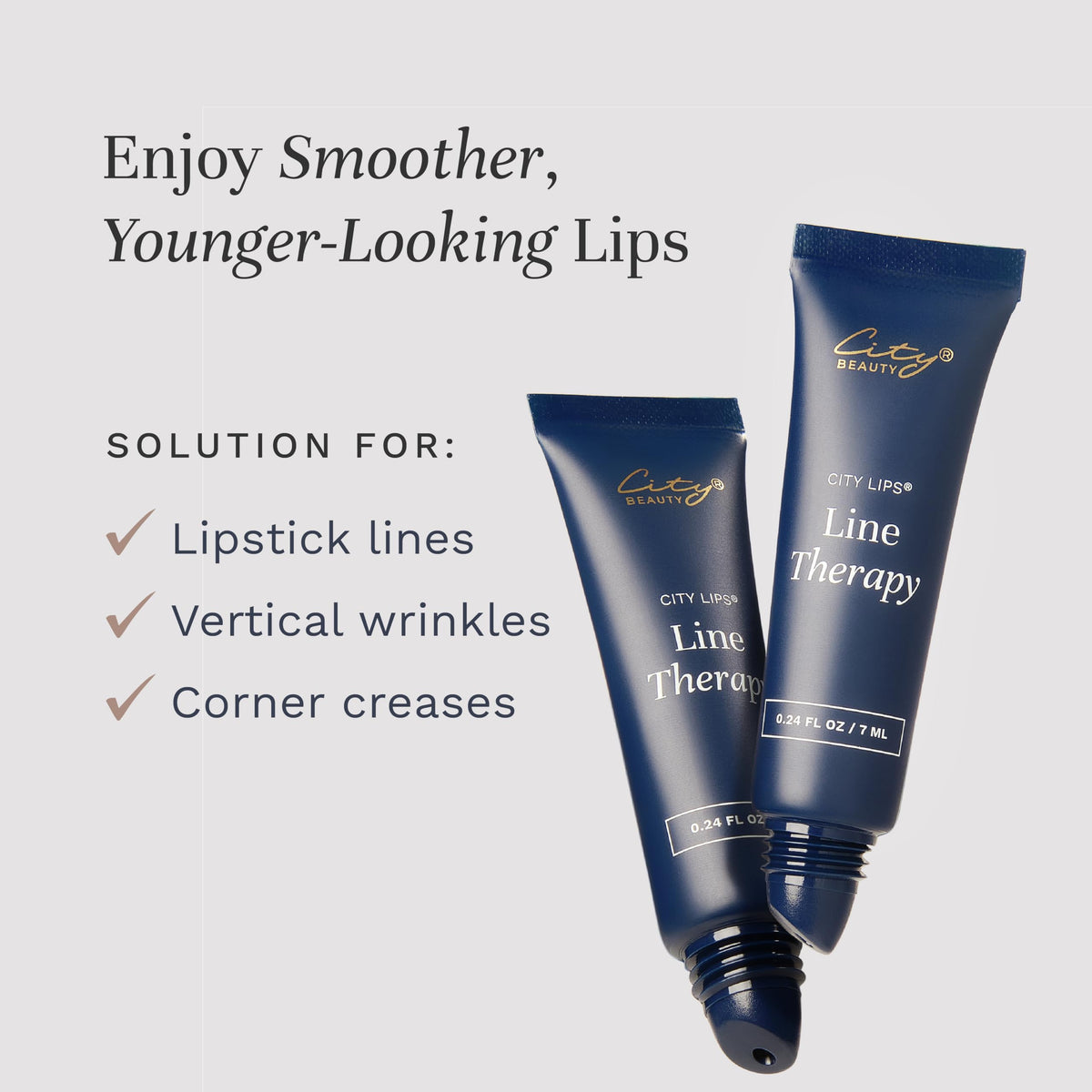 City Beauty City Lips Line Therapy, Lip Line Treatment, 0.24oz