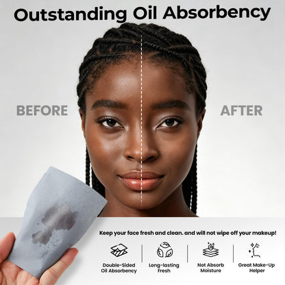 FANDAMEI 600 Counts Oil Blotting Sheets For Face, Blotting Papers For Face