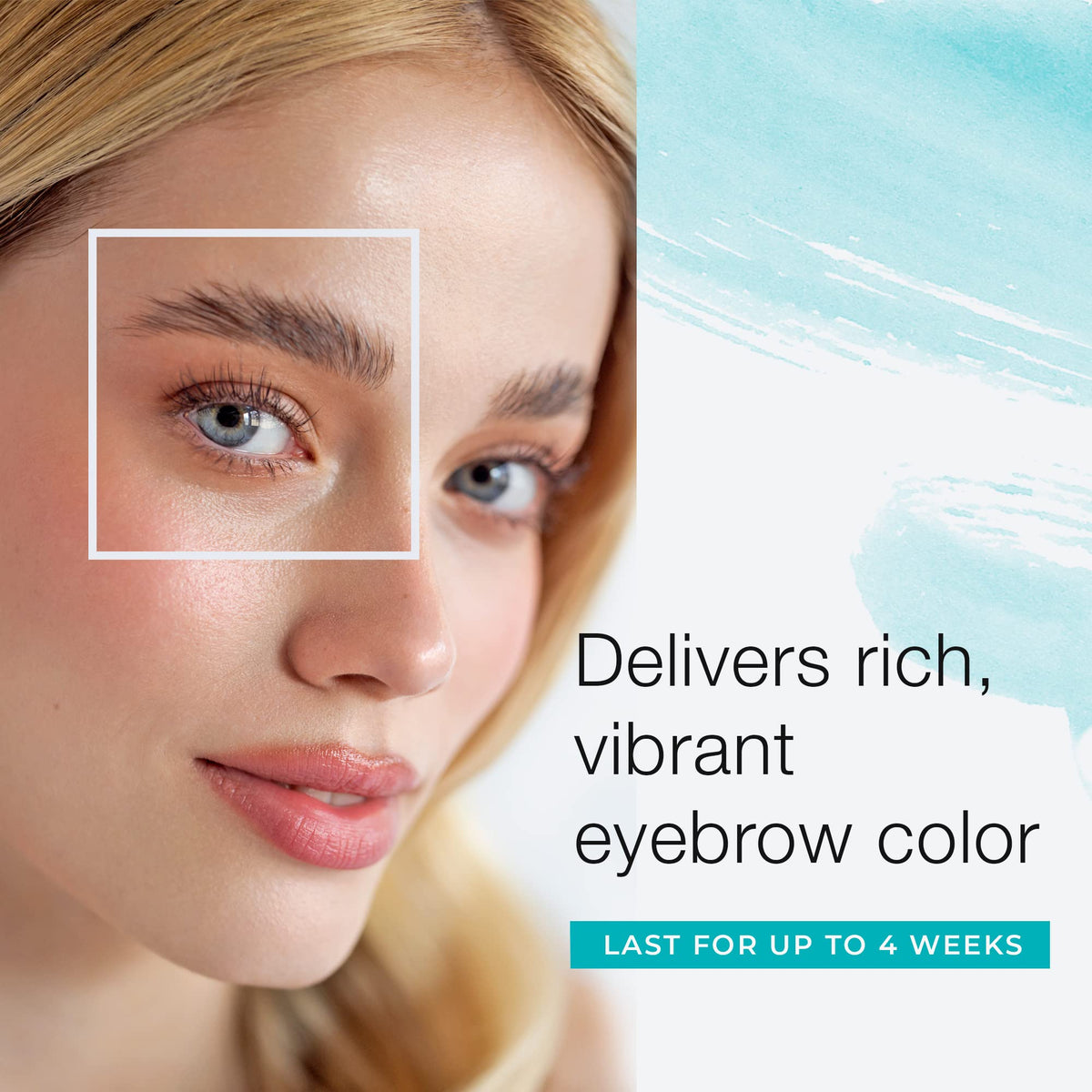 Sport Cosmetics Eyebrow Color For Women, 3 Application Kit, Light Brown
