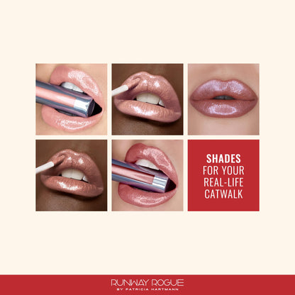 Runway Rogue Hydrating Shimmer Lip Gloss, Anti-Aging, 'Catwalk'