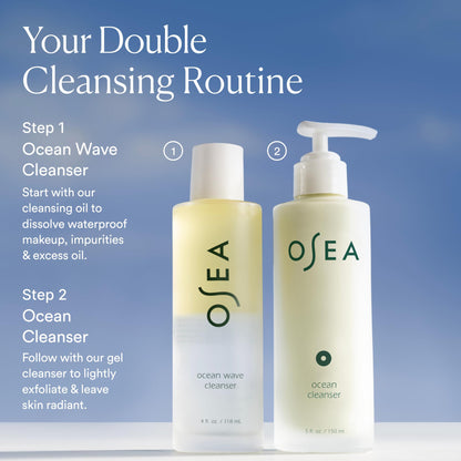 OSEA Ocean Wave Cleanser, Bi-Phase Cleansing Oil, 4 fl oz