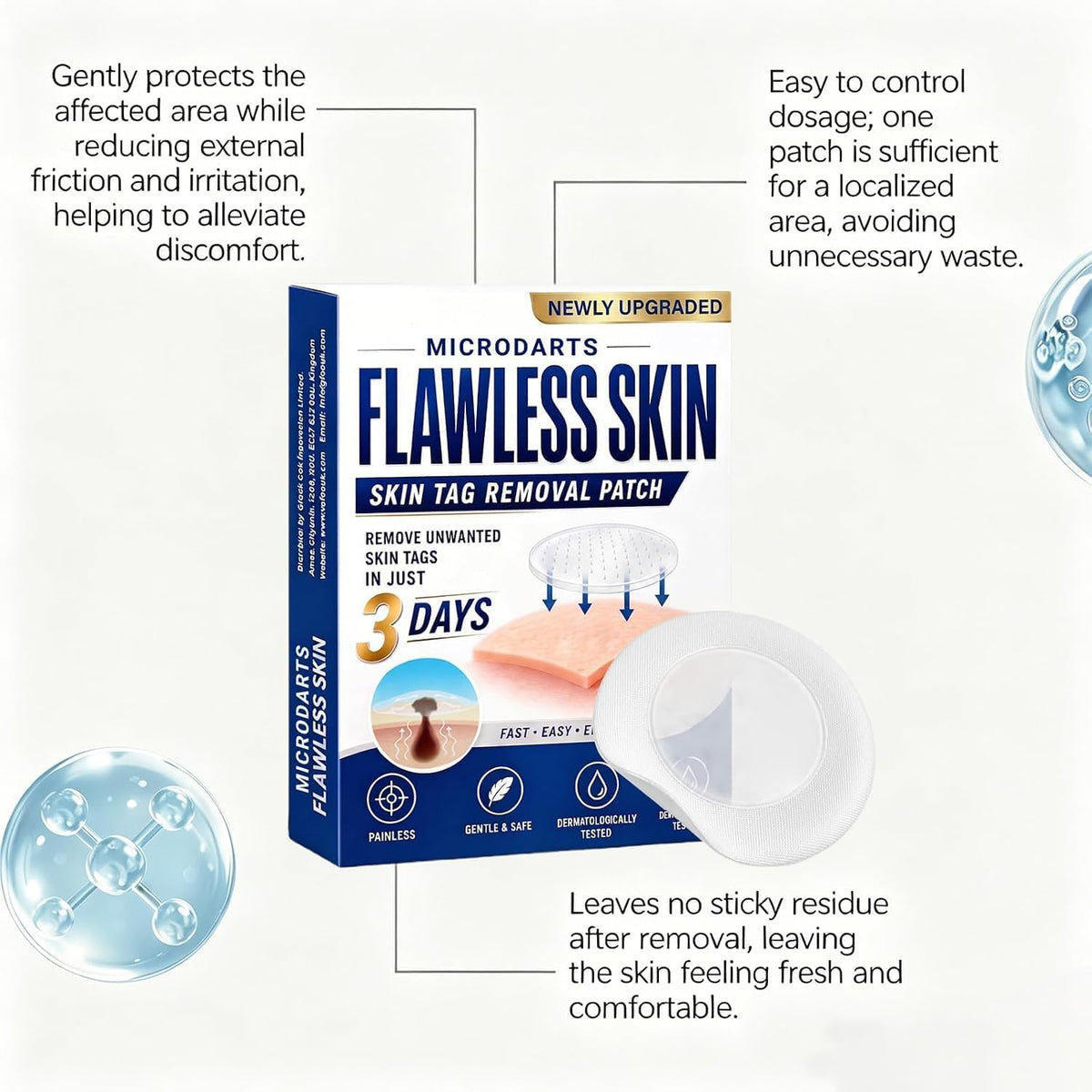 Microdarts Hydrocolloid Flawless Patches (1 Box)