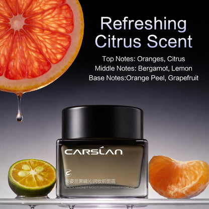 CARSLAN Black Magnet Moisturizing Primer Cream For Smooth, Non-cakey Makeup