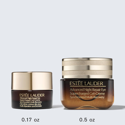 Estée Lauder Advanced Night Repair Eye Supercharged Gel-Cream Synchronized Multi-Recovery | Brightening Under Eye Cream for Dark Circles, 0.5 Fl Oz