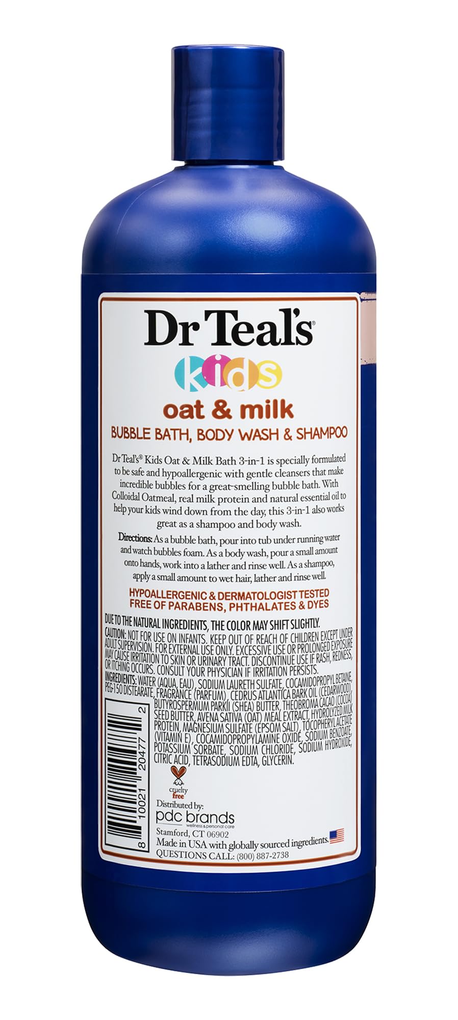 Dr Teal's Kids Sensitive Skin 3-in-1 with Shea & Cocoa Butters