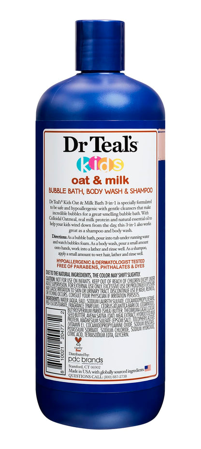 Dr Teal's Kids Sensitive Skin 3-in-1 with Shea & Cocoa Butters