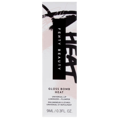 Gloss Bomb Heat Universal Lip Luminizer Plus Plumper - 02 Fussy Heat by Fenty Beauty for Women - 0.3 oz Lip Gloss