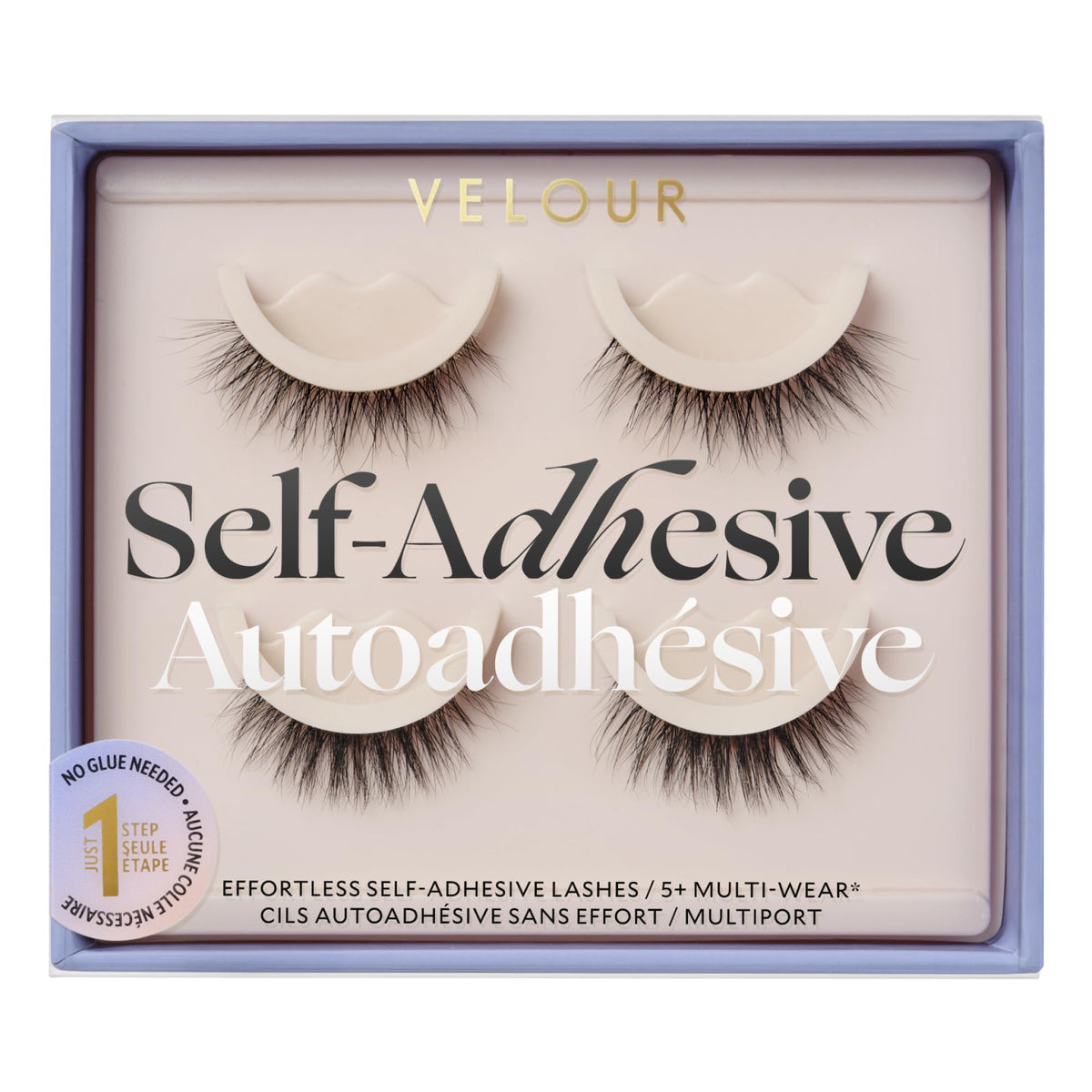 Velour Effortless Self Adhesive Eyelashes (True Love & Love Story)