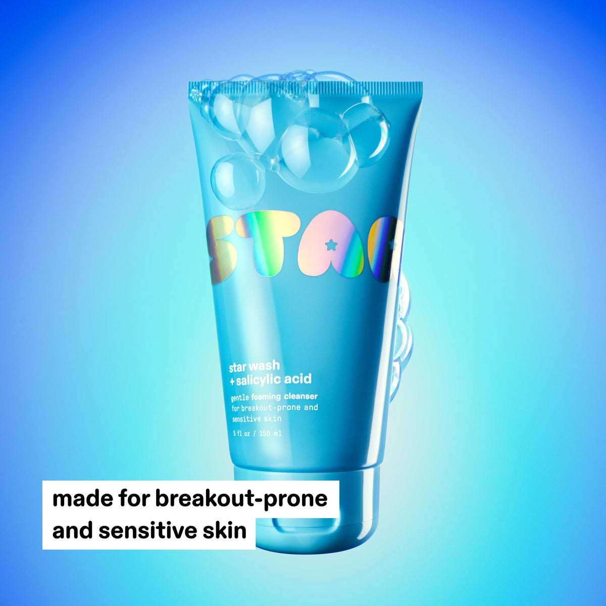 Starface Star Wash® Blue Foaming face Cleanser, 5 fl oz