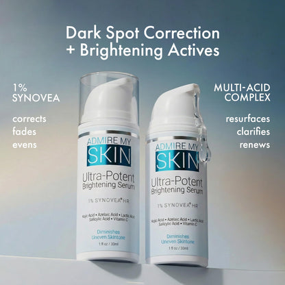 Admire My Skin Dark Spot Corrector Remover for Face Brightening Serum 1oz