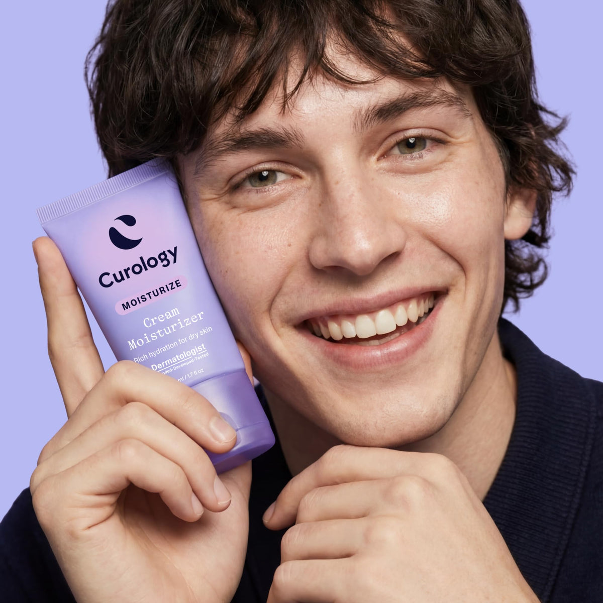 Curology Face Moisturizer for Dry Skin, Hyaluronic Acid Cream, Shea Butter