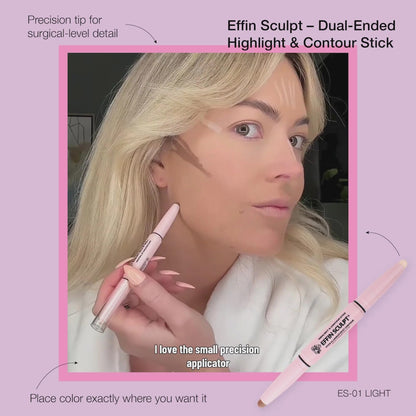 KimChiChic Beauty Effn Sculpt Dual-Ended Highlighter & Contour Stick Makeup