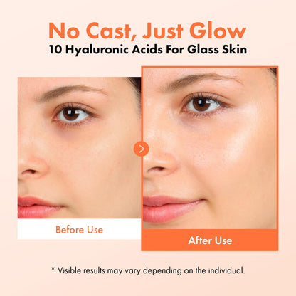 TOSOWOONG Rice Glow Sunscreen SPF50+ Broad Spectrum for Face, No White Cast