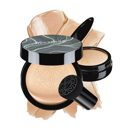 OETUIOW Cushion Foundation Concealer Full Coverage CC Cream, Natural
