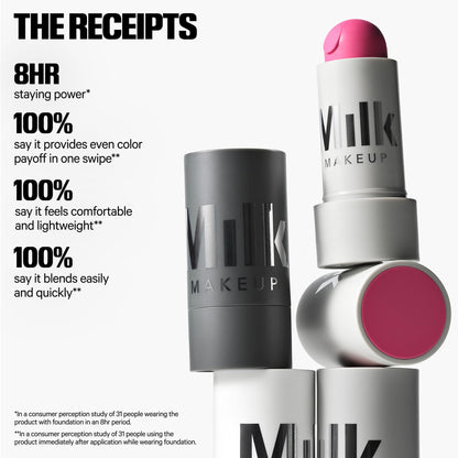 Milk Makeup Lip + Cheek Blur Stick – Vapor (Soft Mauve Pink), 0.28 oz