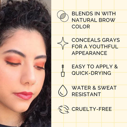Elizabeth Mott Queen of the Fill Tinted Eyebrow Gel – Light Medium Brown 4g