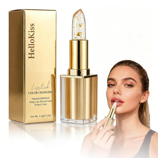 ZOYYE pH Adjusting Lipstick for Mature Women, Transferproof Clear Lip Gloss, Clear lip stick That Changes Color, Long Lasting 24 Hours Moisturizing, Suitable for All Skin Tones