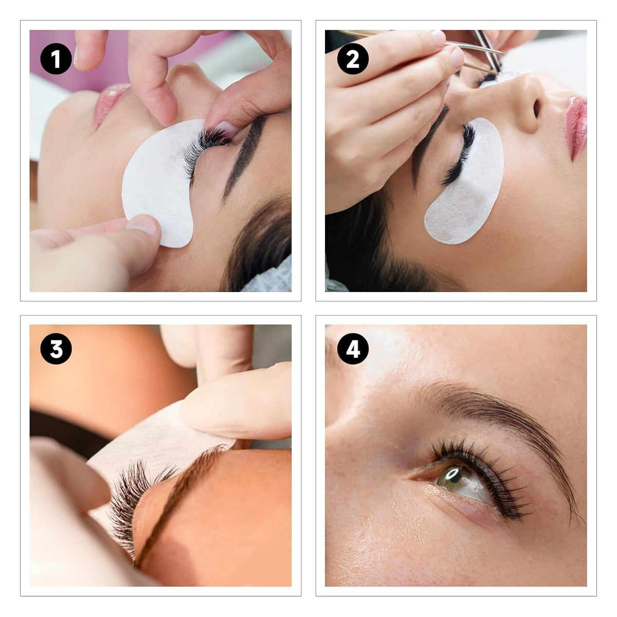120 Pairs Hydrogel Under Eye Patches for Eyelash Extensions