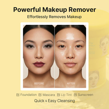 Ariul The Perfect Cleansing Oil Pads EX – Korean Facial Cleansing Pads for Makeup Removal, Gentle Oil Makeup Remover Wipes with Plant Extracts, Hydrating Face Cleanser Pad (60 Sheets)