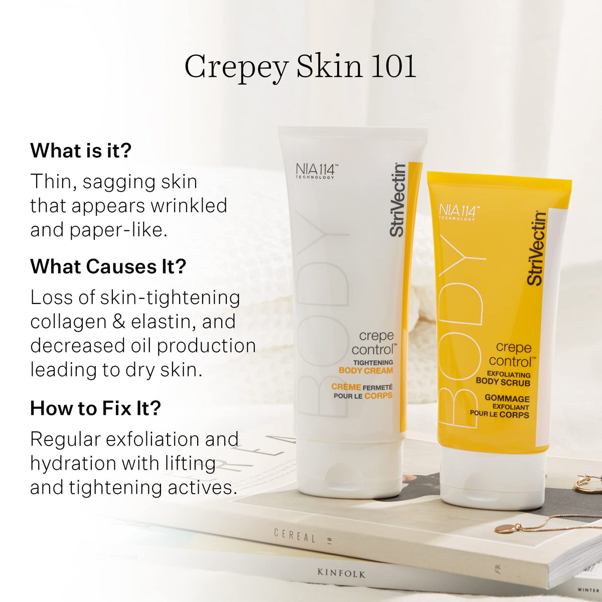StriVectin Crepe Control® Tightening Body Cream, 6.7 oz