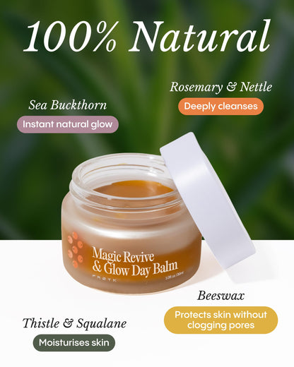 FRØYA Organics Magic Revive & Glow Day Balm for Face (1.0 fl oz)