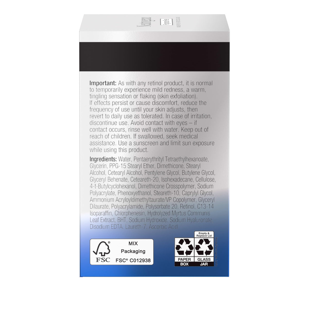Neutrogena Rapid Wrinkle Repair Retinol Pro+ Night Cream, 1.7 oz