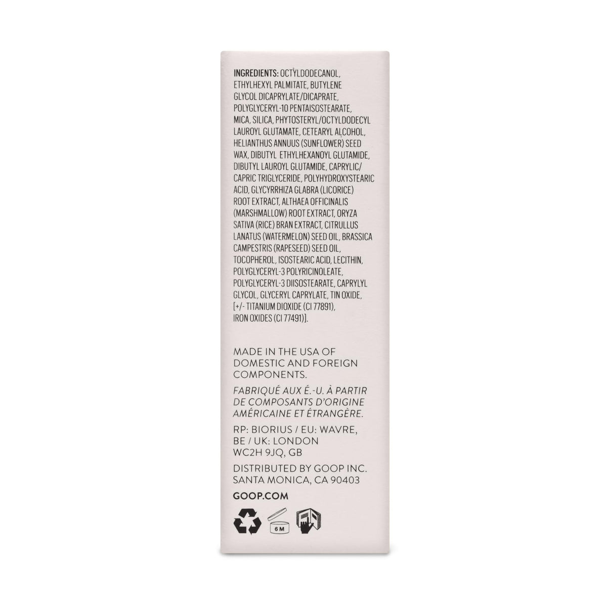 goop Beauty Glow Skin Highlighter Stick | Multi-Use Highlighter with Pearlescent Glow | Amino Acid & Micropearl Blend | Makeup and Skincare | Sunny: Cool-Toned Bronze | 0.28 oz