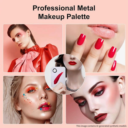 Makeup Palette Cosmetic Palette Spatula, Cosmetic Makeup Mixing Palette
