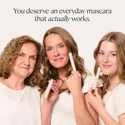 Ravie Beauty Effortless Lash Classic Curve Mascara (Black) - Lengthening and Volumizing Mascara, Smudge Proof, Flake Free, Buildable, Long Lasting, Washes Off with Warm Water