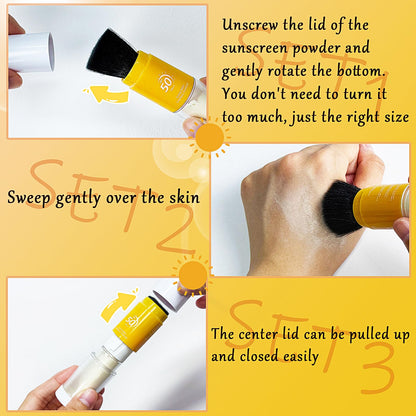 Mineral Powder Sunscreen SPF 50, For Face & Scalp, Oil Control, Lithe