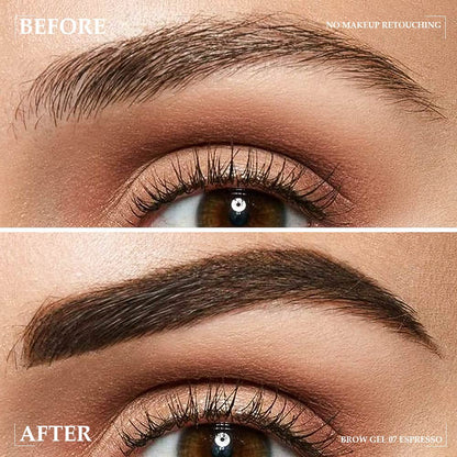 Tinted Eyebrow Gel, Thickening Brow Glue Mascara for Fuller Brows,Espresso
