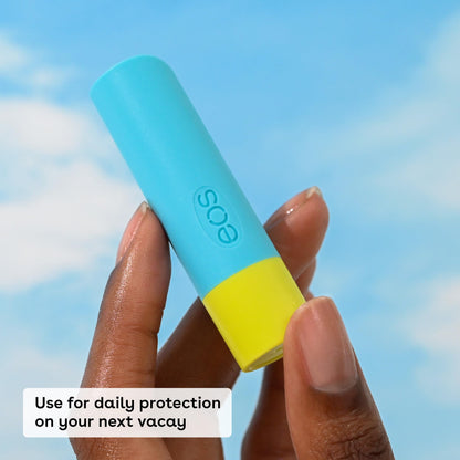 eos Natural SPF 15 Lip Balm- Pineapple Coconut, Water Resistant Daily Sun Protection & Lip Sunblock, 0.14 oz