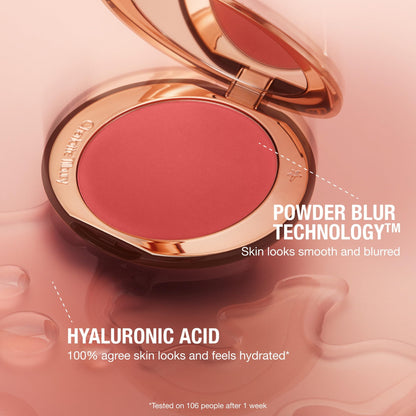 Charlotte Tilbury Airbrush Flawless Blush Blur - Powder Color for Cheeks