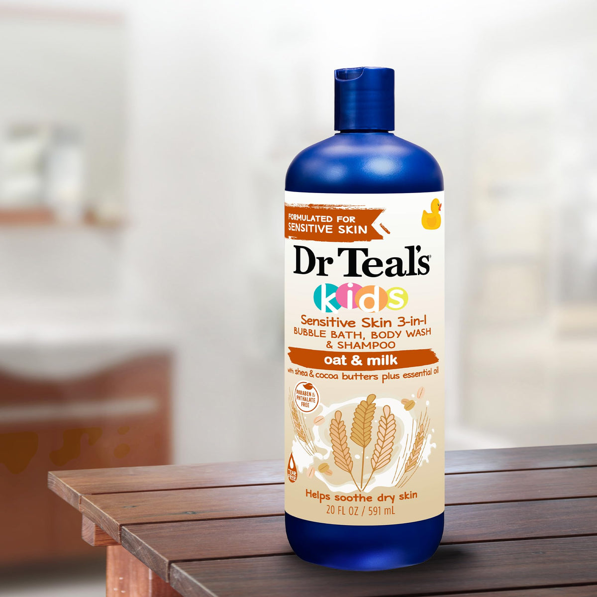 Dr Teal's Kids Sensitive Skin 3-in-1 with Shea & Cocoa Butters