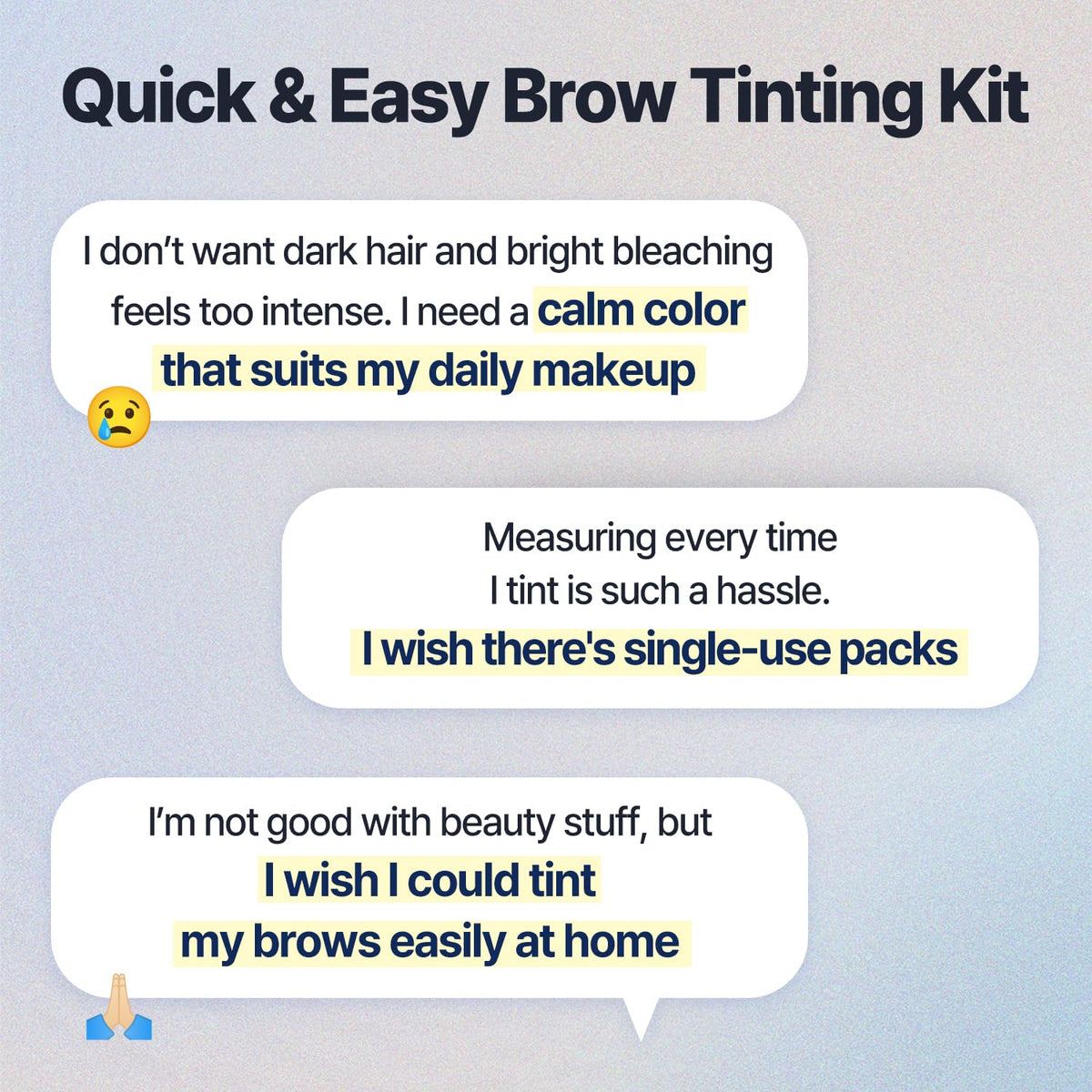 COSNORI Easy Brow Mood Changer Cloud Taupe – Korean Brow Tinting Kit, Soft Ash Brown Shade, Natural-Looking Brows, Gentle Formula, At-Home Application, 5 Applications