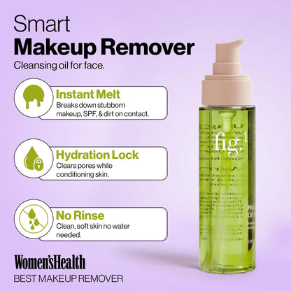 Fig.1 Micellar Oil Cleanser, Makeup Remover Cleansing Oil, 3.4 fl oz