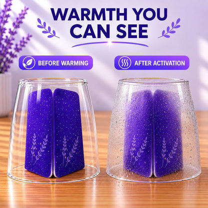 Steam Eye Mask Lavender Scent, Self Heating Warm Eye Masks for Sleeping & Relaxation, Disposable Heated Eye Compress for Dry Eyes, Travel, Screen Time & Spa Care, 16 Pack