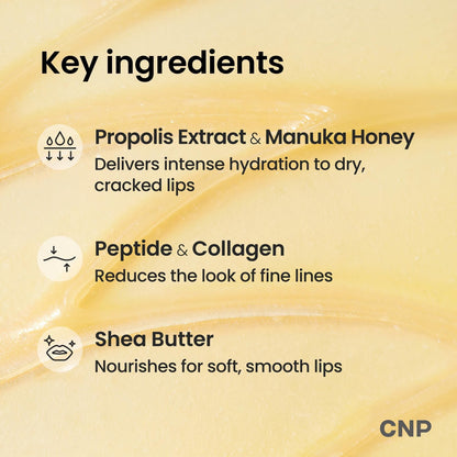 CNP Honey Lip Butter - Propolis Lipcerin™ 01 Original, 0.5 fl.oz.