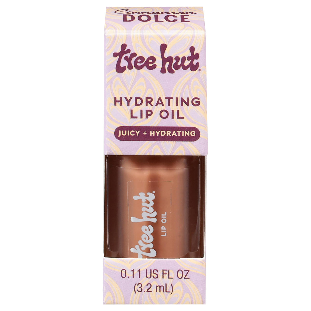 Tree Hut Hydrating Lip Oil, Cinnamon Dolce, 0.11 Fl Oz