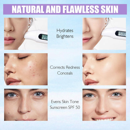 3 In 1 Primer for Face Before Makeup, SPF 50, Sunscreen Isolation Cream