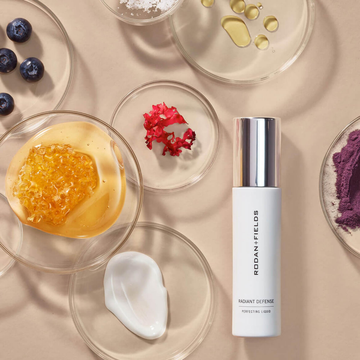 Rodan and Fields Radiant Defense Perfecting Liquid SPF 30 - Beige | 50 mL